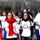 Voluntarios de DALAVIDA por las calles de Madrid, difundiendo esta gran cita provida