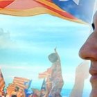 Teresa Forcades mirando al futuro luminoso - independentismo, bolivarianismo, anticapitalismo y la palabra ruptura repetida muchas veces