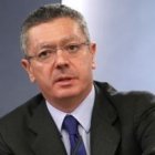 Alberto Ruíz Gallardón, ministro de justicia, impulsa los cambios en la ley del aborto de la época de Zapatero