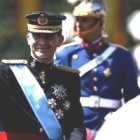 El Rey don Felipe recorrió algunas calles de Madrid para saludar al pueblo tras su proclamación