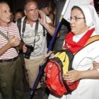 Unos cristianófobos insultan a una monja peregrina en la JMJ Madrid 2011