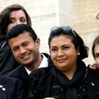 La delegación de la Agencia Colombiana para la Reintegración en la Plaza de San Pedro