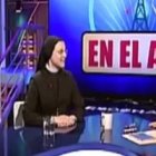 Sor Cristina, muy simpática con los humoristas Beto y Buenafuente
