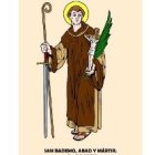 San Bademo. Ilustración.