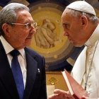 El dictador cubano Raúl Castro visitó hace unas semanas a Francisco en Roma