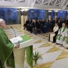 El Papa Francisco ofreció la misa por los cristianos coptos asesinados en Libia