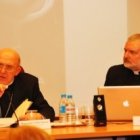 El arzobispo Carlos Osoro con el padre Medina