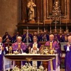 Una treintena de obispos acompañaron a monseñor César Franco en su toma de posesión de la cátedra segoviana.