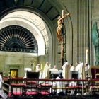 La atracción espiritual del Valle de los Caídos como abadía benedictina se complementa con un entorno arquitectónico y natural único en el mundo.