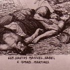 Santos Manuel, Sabel e Ismael.