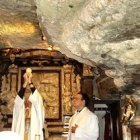 En esta cueva de Manresa la misma Virgen María inspiró a San Ignacio los Ejercicios Espirituales.