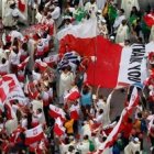 Jóvenes polacos contentos por el anuncio de la JMJ de Cracovia en 2016