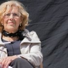 La alcaldesa de Madrid, Manuela Carmena, de la formación populista Ganemos Madrid