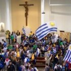 Peregrinos uruguayos de la JMJ de Rio