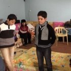 Niños iraquíes desplazados por la guerra, sin escuela