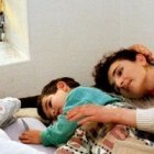 Esta foto es de 1999, una madre kurda con sus hijos se acoge a sagrado en una iglesia de Oberhausen... pero hay 450 personas así en Alemania en 2015