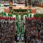 Una imagen de San Pedro en la Vigilia de oración por el Sínodo de la Familia