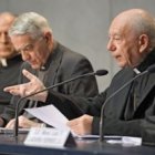 El cardenal Coccopalmerio explicando que los obispos en el Sínodo del año pasado pedían esta reforma de los juicios de nulidad