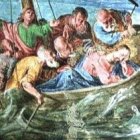 Se levanto un fuerte temporal...y Jesús dormia