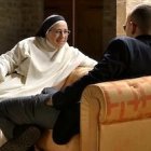 Sor Lucía Caram, entrevistada en la televisión por Risto Mejide.