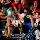 El Papa Francisco, en su reciente viaje a Filipinas