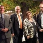 Alejandro Bermúdez, Director del Grupo ACI; Michael Warsaw, CEO de EWTN; Angela Ambrogetti, Editora de ACI Stampa y Andrea Gagliarducci