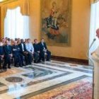 El Papa animó a los claretianos a dedicar tiempo a la adoración, a estar ante Dios, sin hacer nada más