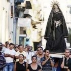 Una procesión de Semana Santa en Cuba
