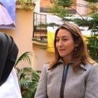 Olga Salvat, sobrina de Santa María de la Purísima, comenta la figura de la nueva santa con las Hermanas de la Cruz