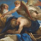 El sacrificio de Isaac, Luca Giordano, Museo del Prado