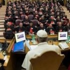 Una sesión matutina del Sínodo con el Papa... cada ponente trata un tema en breves intervenciones