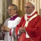 El Papa Francisco en la misa en el Cenáculo de Jerusalén