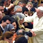Francisco en su encuentro con trabajadores del Vaticano