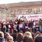 Jesús Nace Para Todos fue el lema de Sembradores de Estrellas en la popular Plaza de Cervantes de Alcalá de Henares