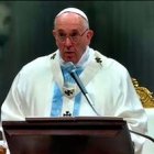 Francisco recordó que la Virgen María es un vaso rebosante de la memoria de Jesús y de su sabiduría.