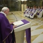 Francisco en Cuaresma predica en Casa Santa Marta sobre el perdón y la conversión