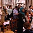 Cristianos y musulmanes, juntos en la catedral de Rouen.