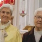 Isabel y Patrocinio Galisteo son dos hermanas que hablan de su devoción y oración diaria a la Virgen