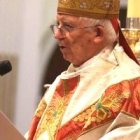 El cardenal Cañizares, durante su homilía del Corpus de 2016, cuando pidió no obedecer las leyes inicuas de ideología de género
