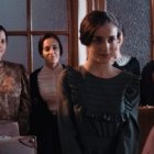 Fotograma de la película Poveda donde aparecen las primeras teresianas, pioneras en la promoción de la mujer