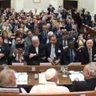 El Papa Francisco en el encuentro de jueces contra la trata de personas