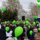 Cientos de personas acudieron a la concentración provida