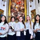 De izquierda a derecha: Fernanda, Paloma, Jaqui, Janet y Juleysi.