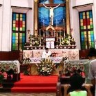 Interior de la catedral de Wuhan: el culto está permitido solo en el interior del templo, fuera no se autorizan manifestaciones de fe.