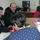 Grupo de voluntarios de Cáritas parroquial en Guijuelo, Salamanca