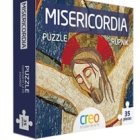 El puzzle infantil Misericordia, con esta imagen de Rupnik, en 35 piezas, va acompañado de un librito que explica la obra del artista a los padres