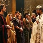 El primer encuentro entre San Agustín y San Ambrosio, dos de los grandes Padres de la Iglesia latina, en una miniserie de televisión de 2010.