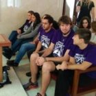 Los jóvenes activistas del colectivo anticlerical y pro-aborto Arran, condenados a 1 año de prisión