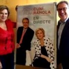 Josep Cuní y Pilar Rahola han trabajado juntos muchos años - ahora presentan el DOMUND en Barcelona