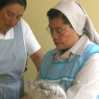 Después de 6 años de vocación y formación, Sor Vitalia actualmente trabaja cuidando ancianos